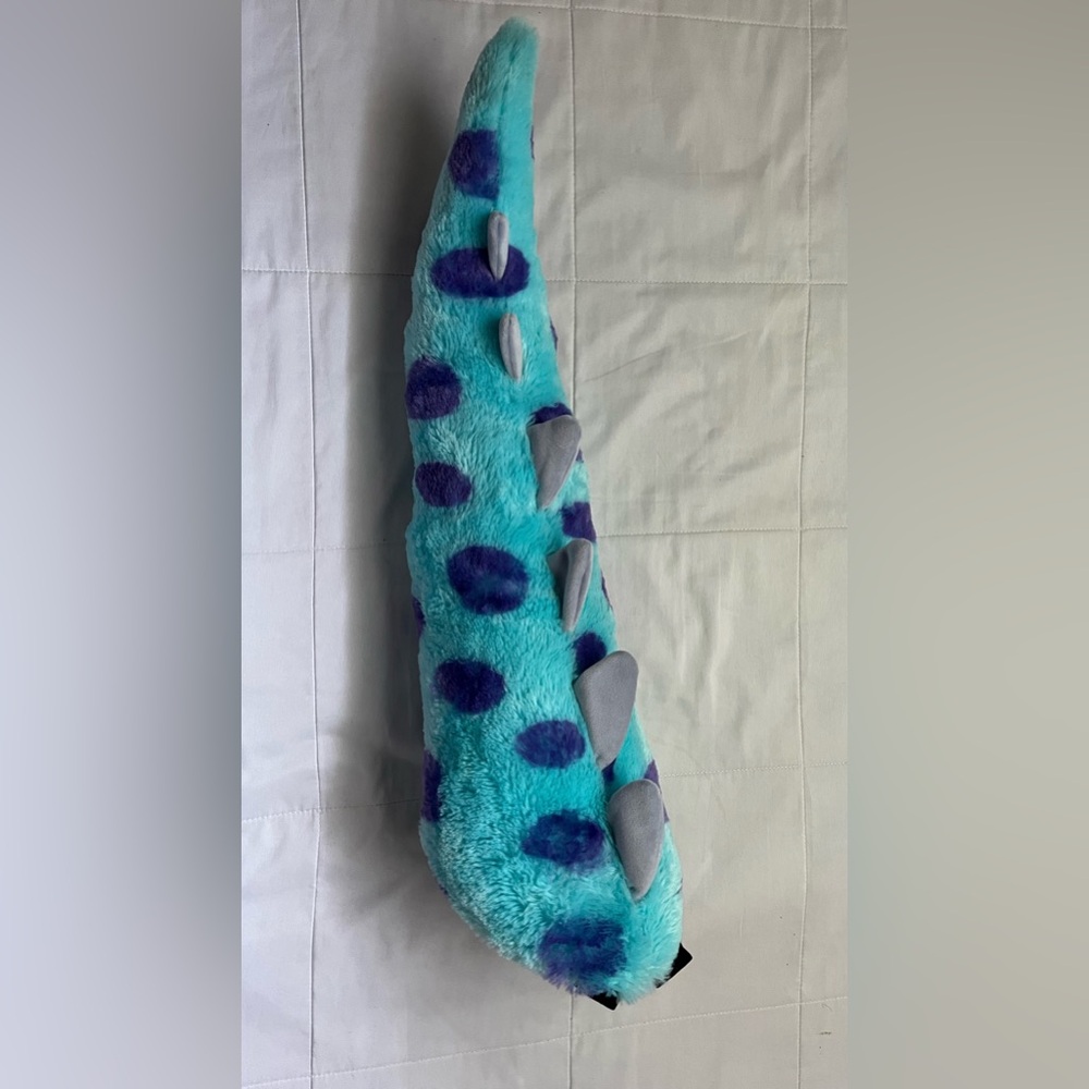 Disney Teal and Purple Plush Character Tail